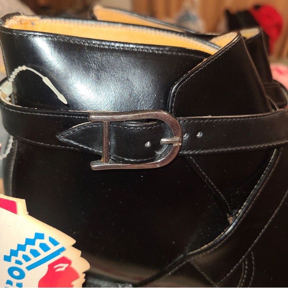Chippewa Mens Black Leather Ankle Boots - Picture 8 of 8